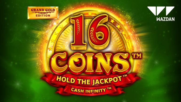Wazdan Elevates Classic Slot to New Heights with 16 Coins™ Grand Gold Edition Launch