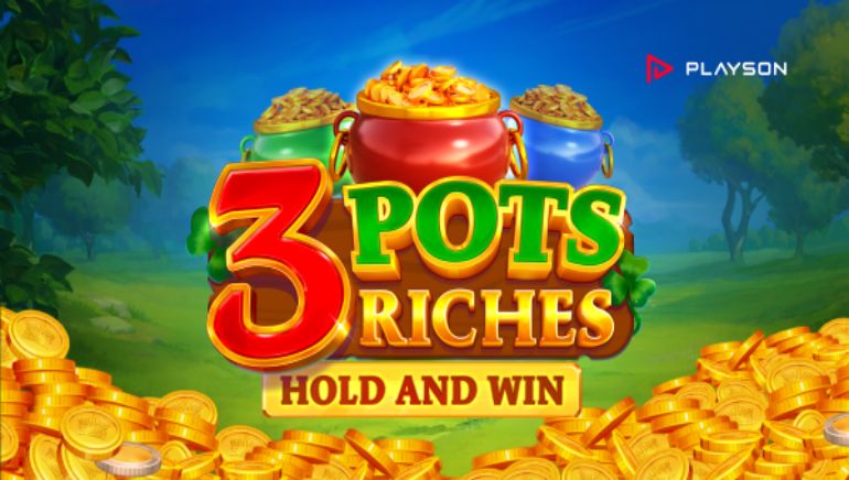 Playson Release Enchanting Slot: 3 Pots Riches - Hold and Win!