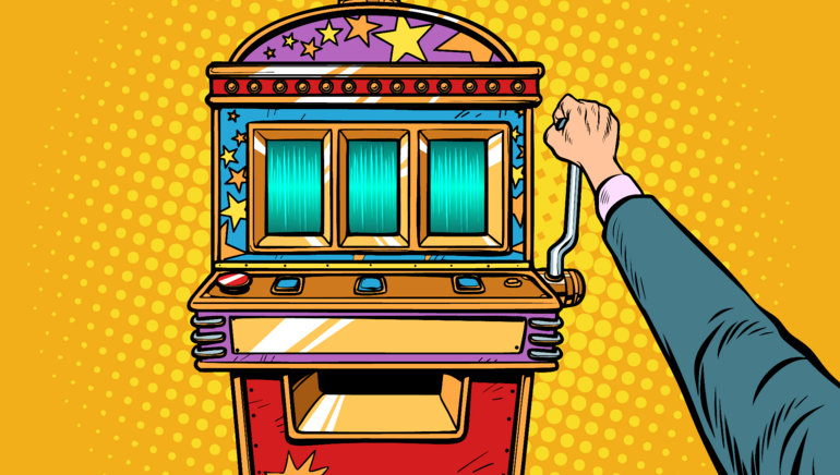 slot machine illustration