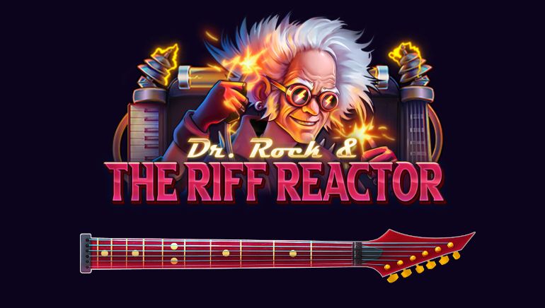 Let your Inner Rockstar be free with TrueLabs' Dr. Rock & the Riff Reactor New Slot Game.