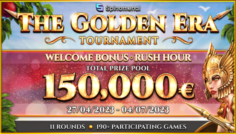 Spinomenal Introduces Golden Era Tournament with Universe-Inspired Theme